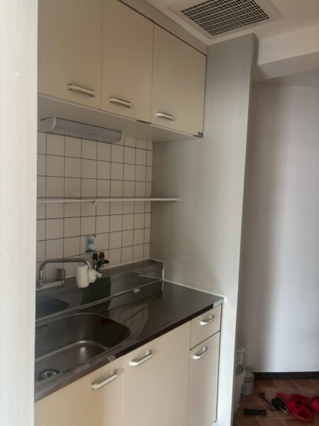 リフォーム後の新しいキッチン