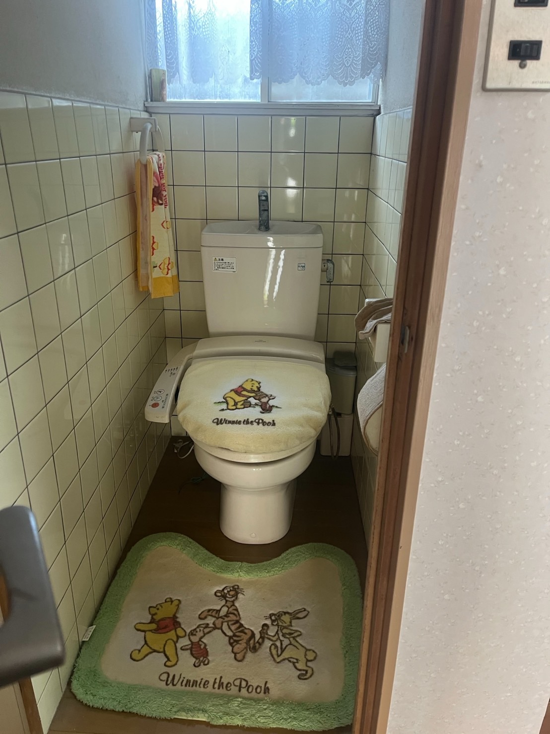 リフォーム前のトイレ。