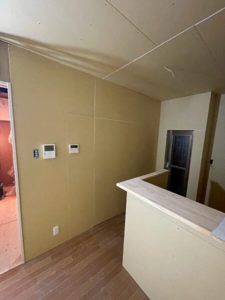 キッチンカウンター造作