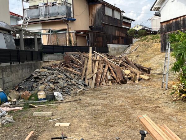 大阪府寝屋川市K様邸 解体工事