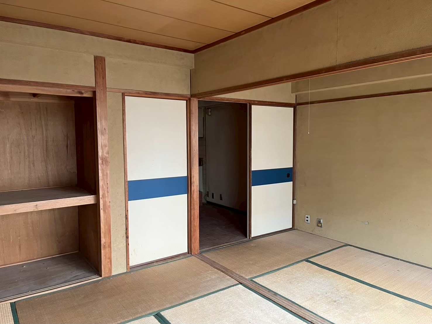 大阪府吹田市 マンション全面リフォーム 和室の施工前写真
