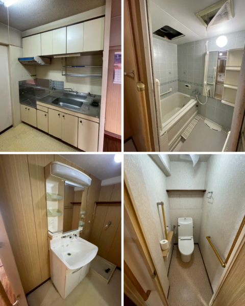 港区マンションリフォーム水回りbefore