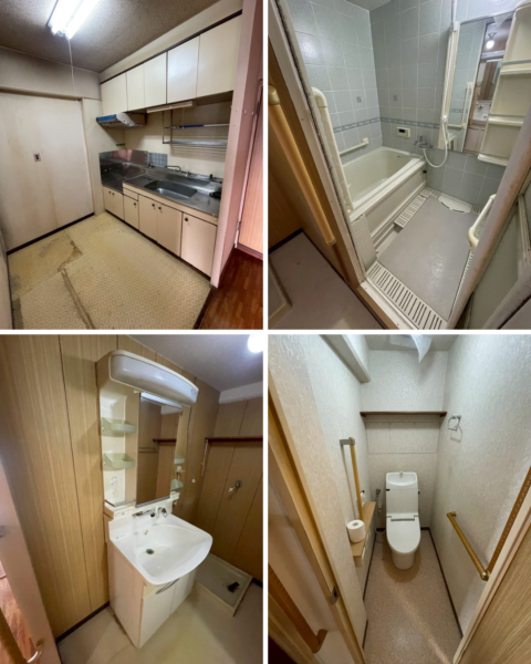 大阪市港区 マンションリフォーム 水回りのbefore写真