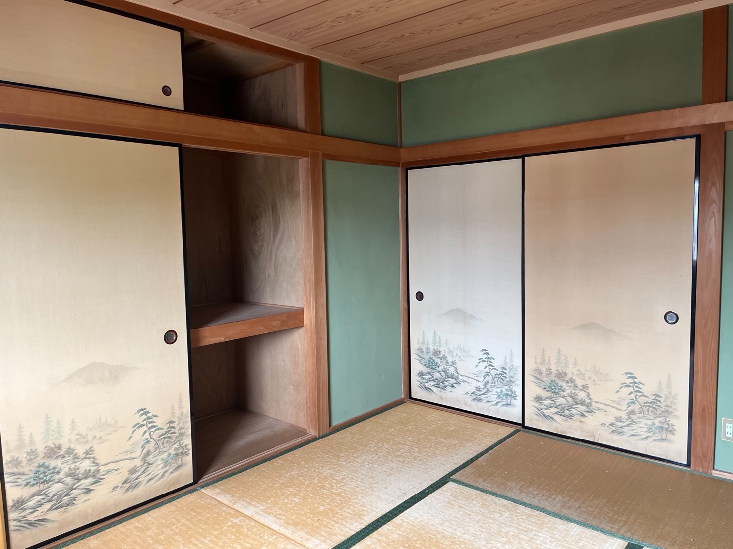 枚方市 戸建てリフォーム 3階和室施工前