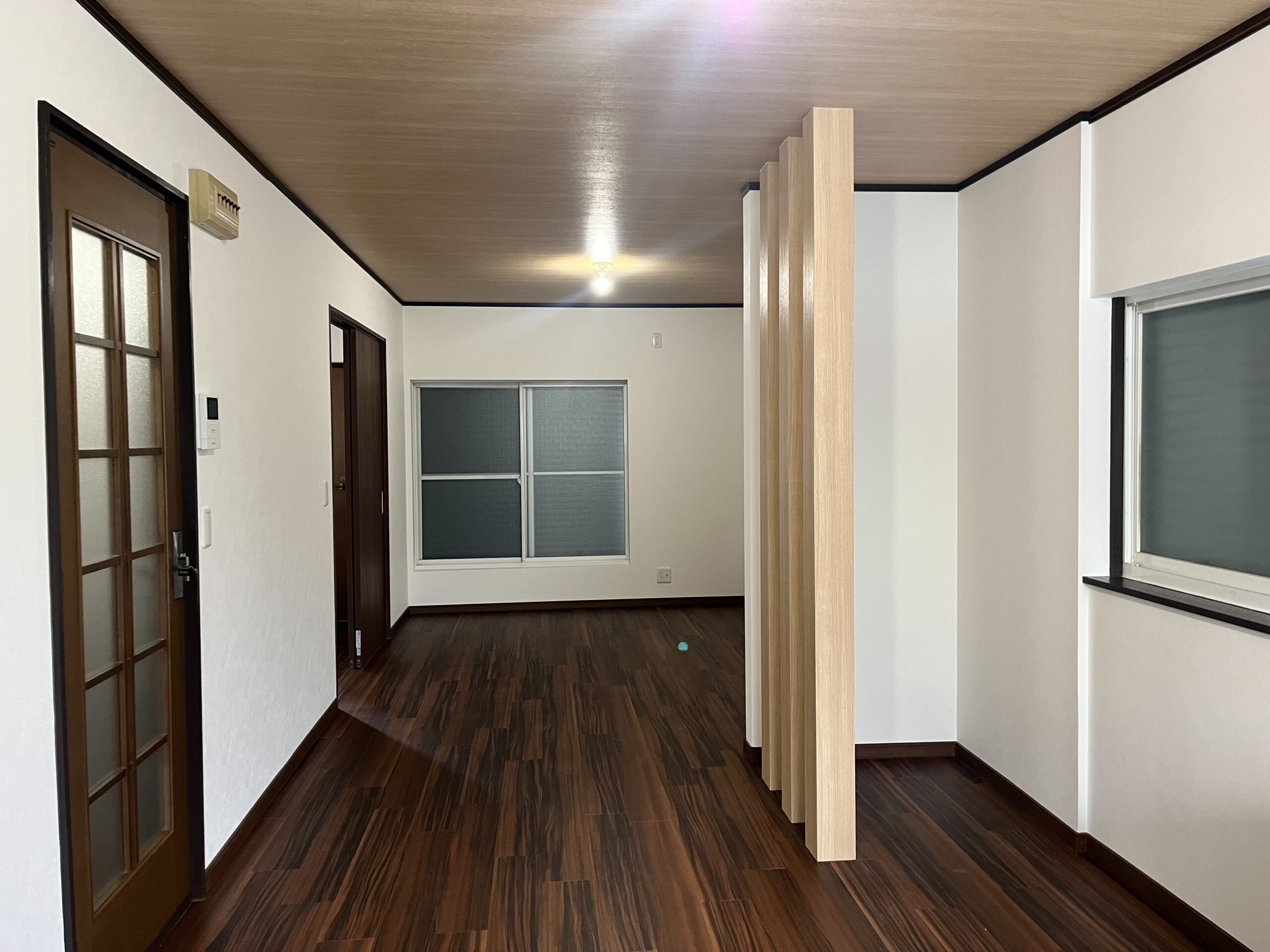 枚方市 戸建てリフォーム リビング キッチン 施工後