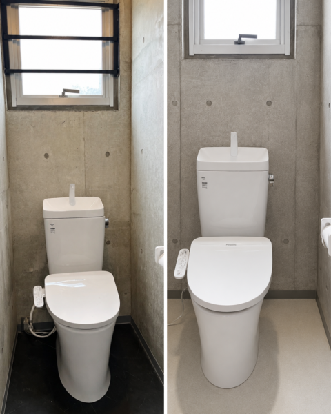 戸建て全面リフォーム　1F・2Fトイレ交換後
