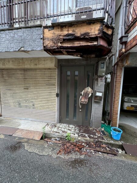 大阪市鶴見区ベランダ工事